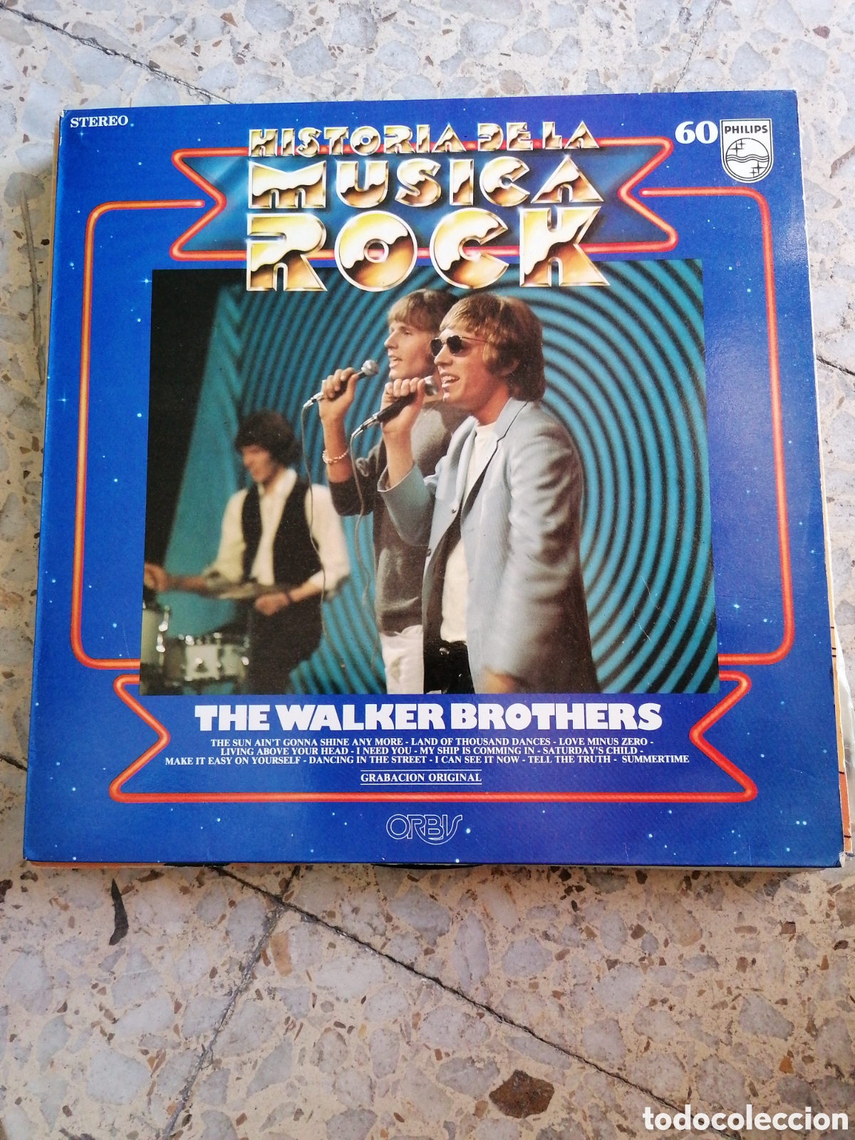 Discos de vinilo: LP THE WALKER BROTHERS HISTORIA MUSICA ROCK 60 ESPA&Ntilde;A 1982 EX