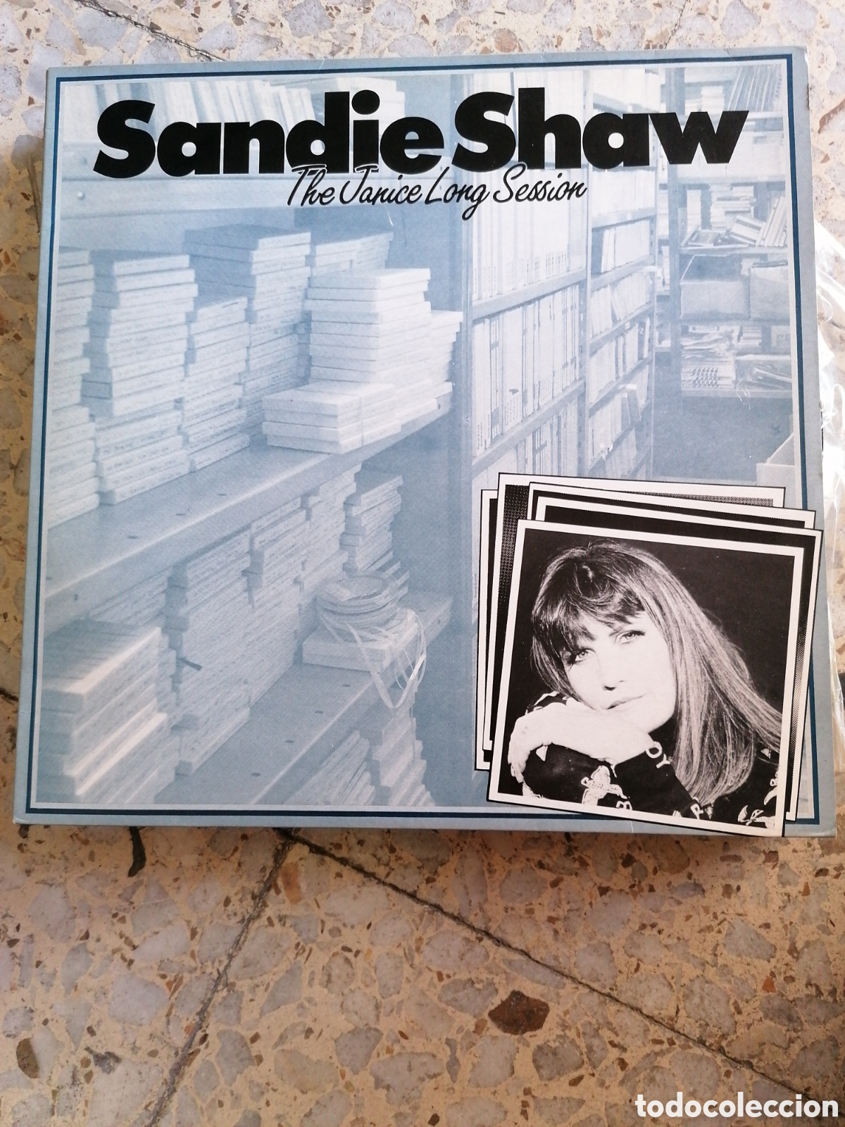 Vinyl records: LP SANDIE SHAW THE JANICE LONG SESSION 1987 UK EX