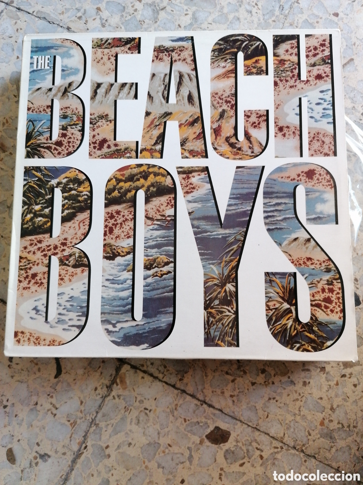 Vinyl records: LP THE BEACH BOYS GETCHA BACK 1985 ESPA&Ntilde;A PROMO INSERT EX