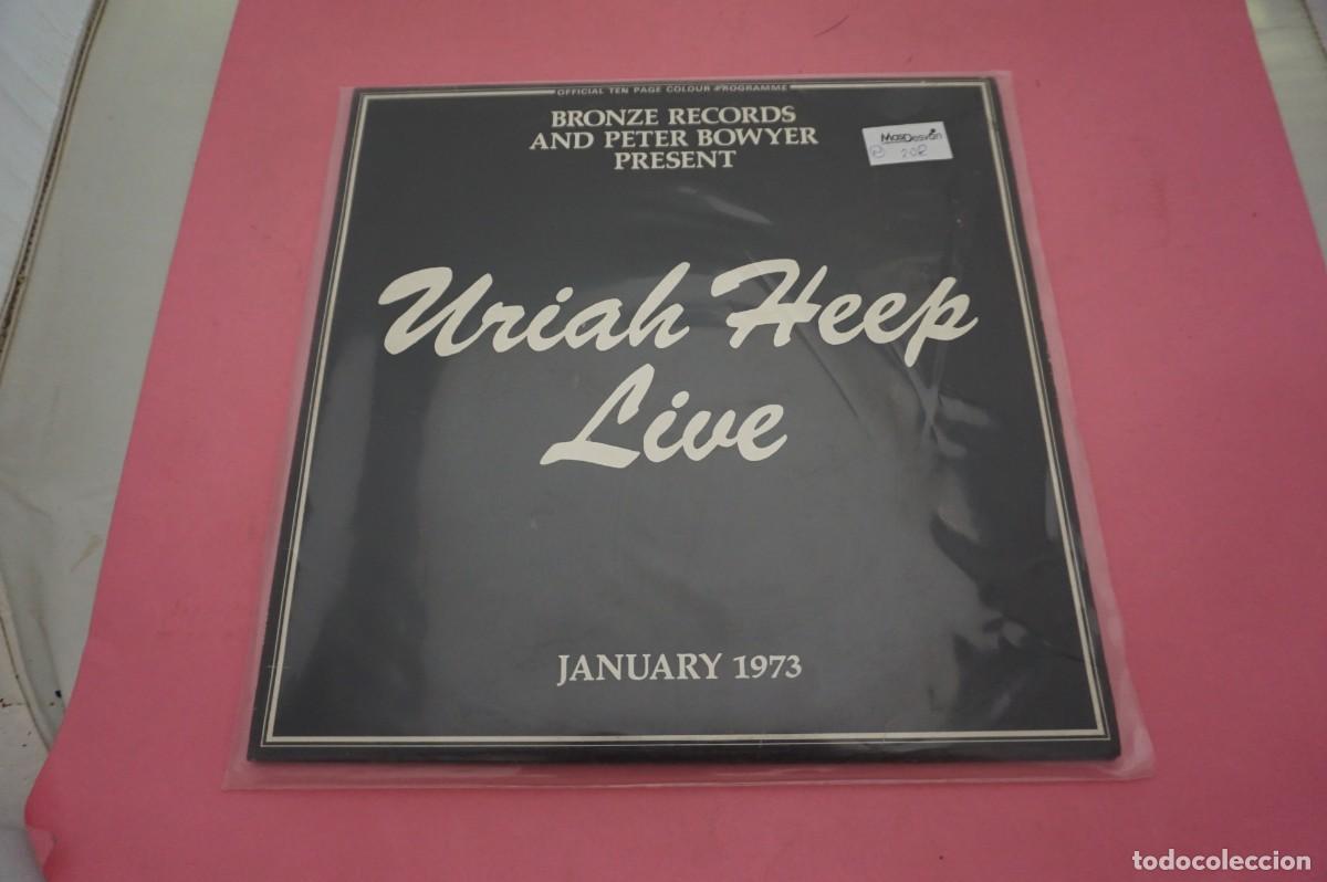 Discos de vinilo: DOBLE LP - URIAH HEEP - URIAH HEEP LIVE - JANUARY 1973 - DISCOS EN EXCELENTE ESTADO