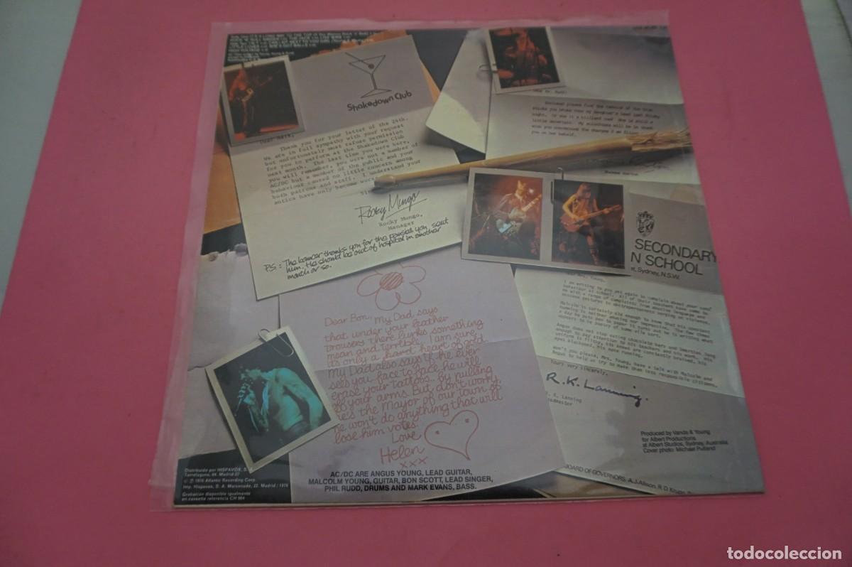 Discos de vinilo: LP - AC DC - HIGH VOLTAGE - DISCO EN EXCELENTE ESTADO - Foto 3