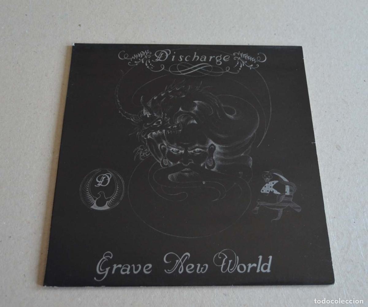 Discos de vinilo: DISCHARGE - GRAVE NEW WORLD (ed. 1986)