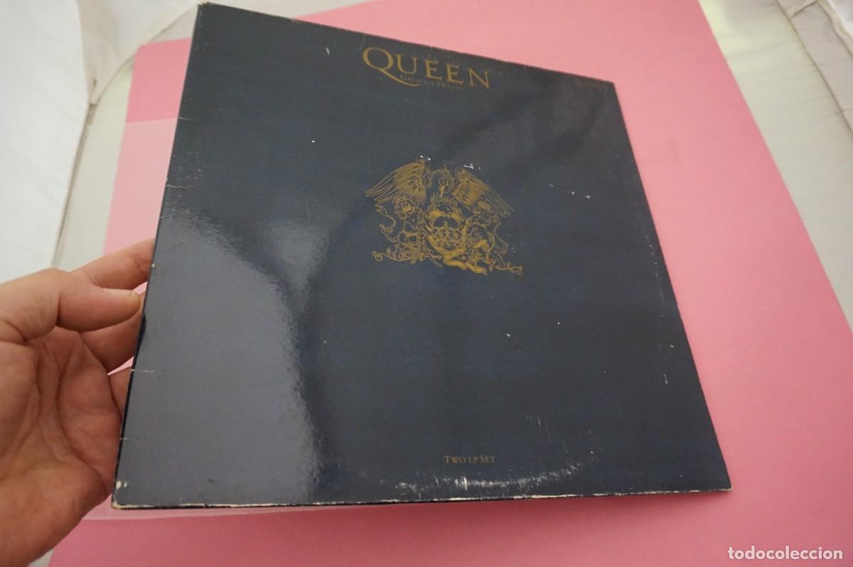 Vinyl records: DOBLE LP - QUEEN - GREATEST HITS II - DISCOS EN BUEN ESTADO