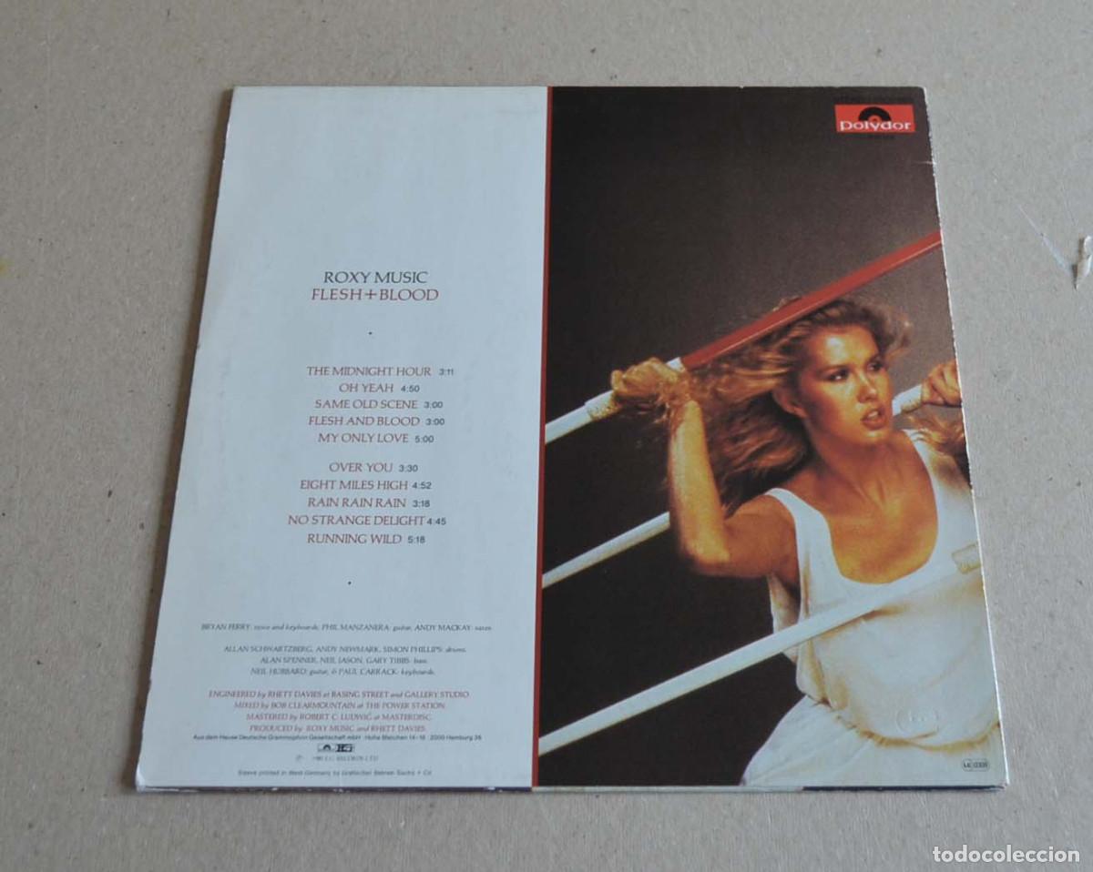 Discos de vinilo: ROXY MUSIC - FLESH + BLOOD - Foto 2