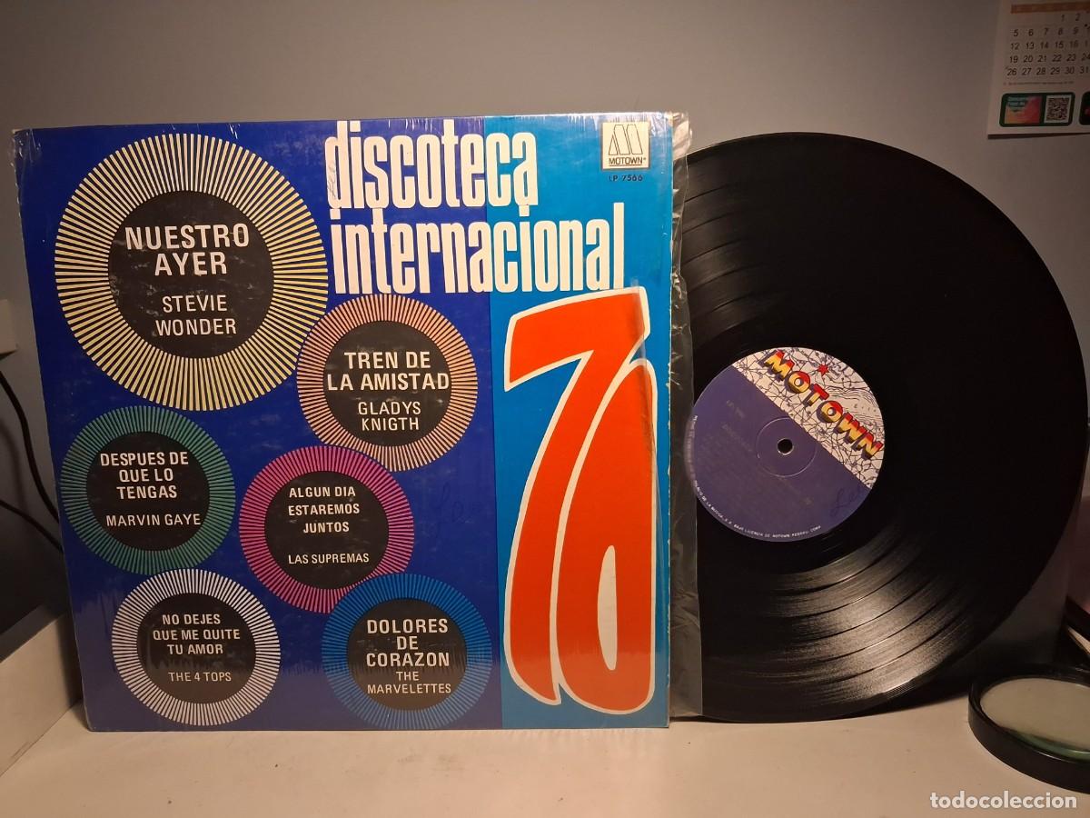 Discos de vinilo: LP DISCOTECA INTERNACIONAL 70 MOTOWN : MARVIN GAYE, THE SUPREMES, STEVIE WONDER, ETC