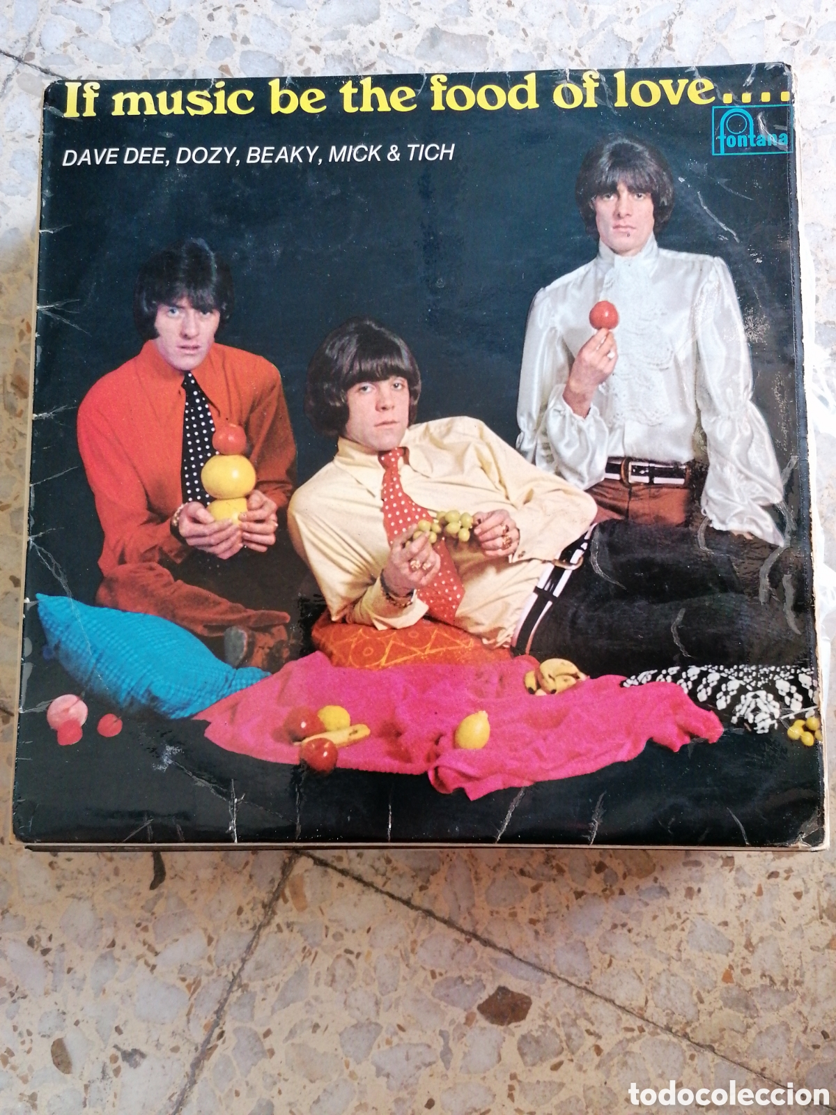 Discos de vinilo: LP DAVE DEE DOZY BEAKY MICK & TICK IF MUSIC BE THE FOOD OF LOVE 1966 UK