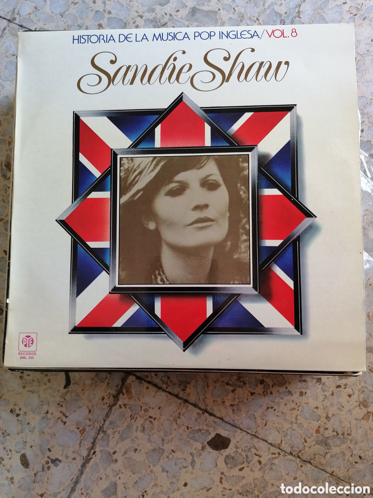 Discos de vinilo: LP SANDIE SHAW HISTORIA DE LA MUSICA POP INGLESA VOL 8 1978 ESPA&Ntilde;A EX