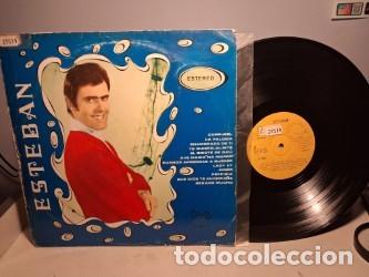 Discos de vinilo: LP ESTEBAN ( CANTANTE NACIDO EN BLANES EN 1936) CARRUSEL, LA PALOMA, LAADY LY, EL BIGOTE DE DALI ETC