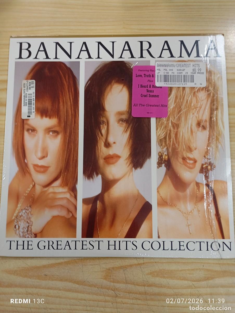 Discos de vinilo: Lp - Bananarama &ndash; The Greatest Hits Collection Edicion Americana 1988