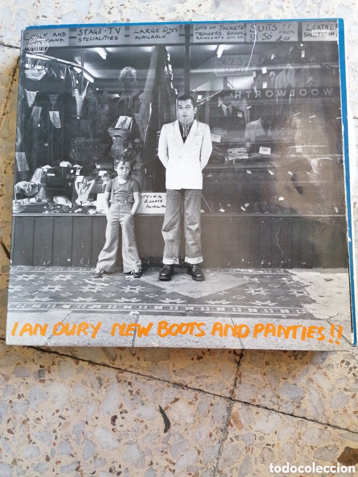 Discos de vinilo: LP IAN DURY NEW BOOTS AND PANTIES 1978 ESPA&Ntilde;A EX