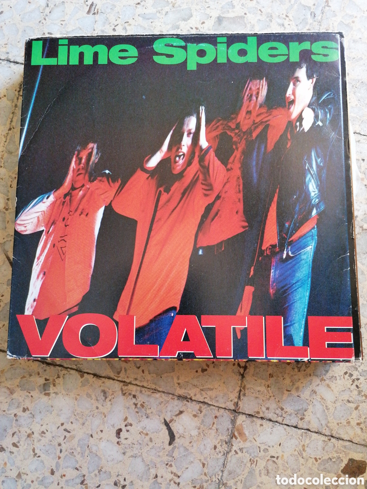 Discos de vinilo: MAXI SINGLE 12&rdquo; LIME SPIDERS VOLATILE 1988 AUSTRALIA EX - Foto 1