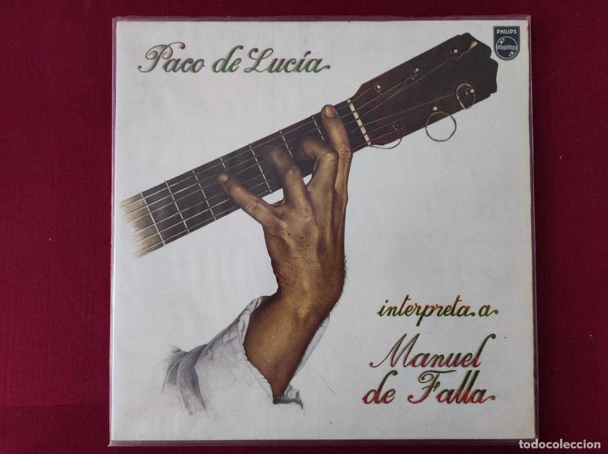 Discos de vinilo: Paco de Luc&iacute;a &ndash; Paco de Luc&iacute;a Interpreta A Manuel de Falla (LP) - Edici&oacute;n Espa&ntilde;a 1978 - Philips 91 1