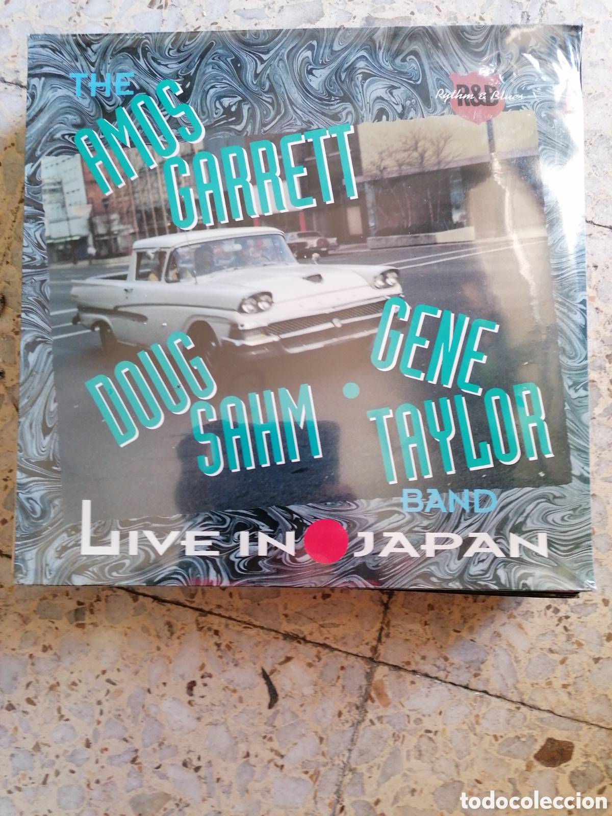 Discos de vinilo: LP THE AMOS GARRET DOUG SAHM GENE TAYLOR LIVE IN JAPAN 1991 NUEVO PRECINTADO