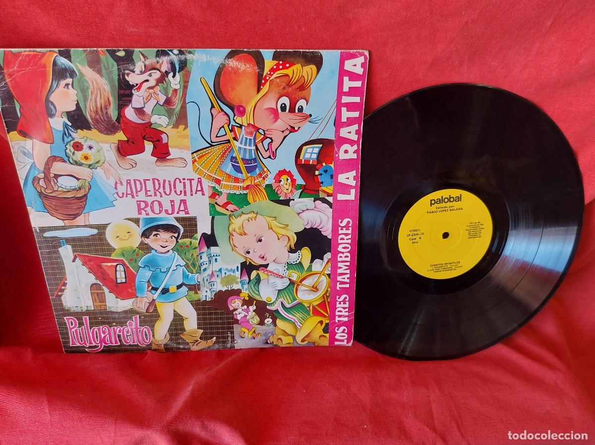 Discos de vinilo: LP INFANTIL CAPERUCITA ROJA,PULGARCITO -- CAJA N.&ordm; 5 - LP