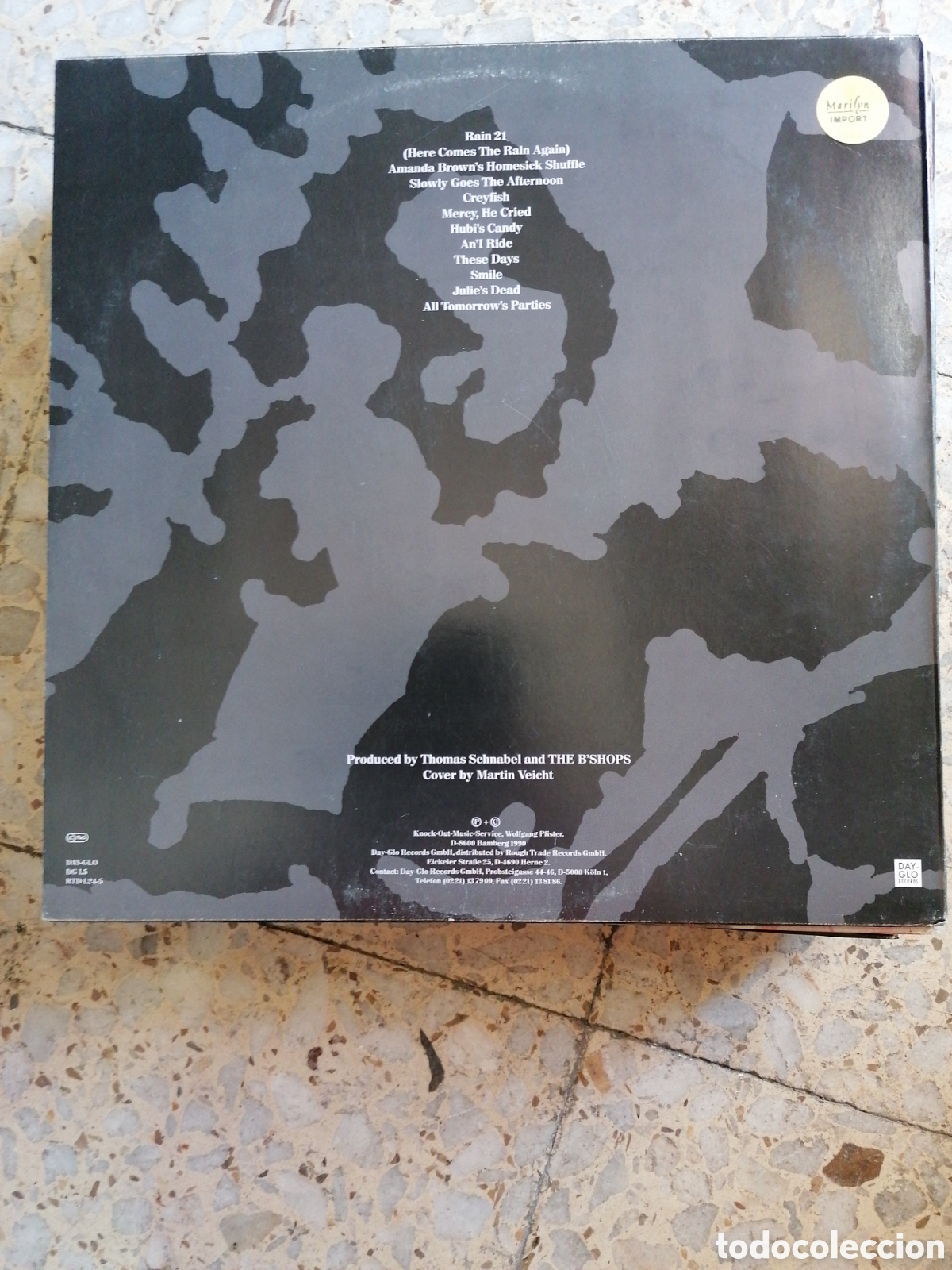 Discos de vinilo: LP THE B&acute;SHOPS GRASS 1990 GERMANY INSERT - Foto 2