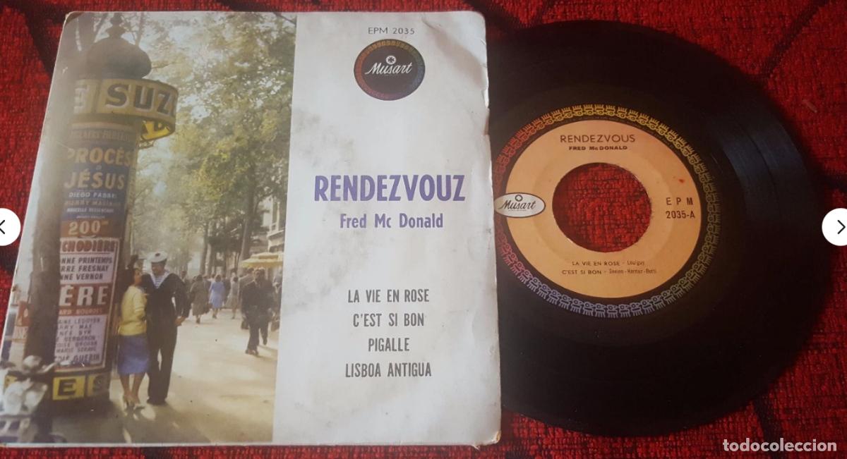Discos de vinilo: FRED McDONALD ** La Vie En Rose & Others ** SINGLE VINILO Venezuela