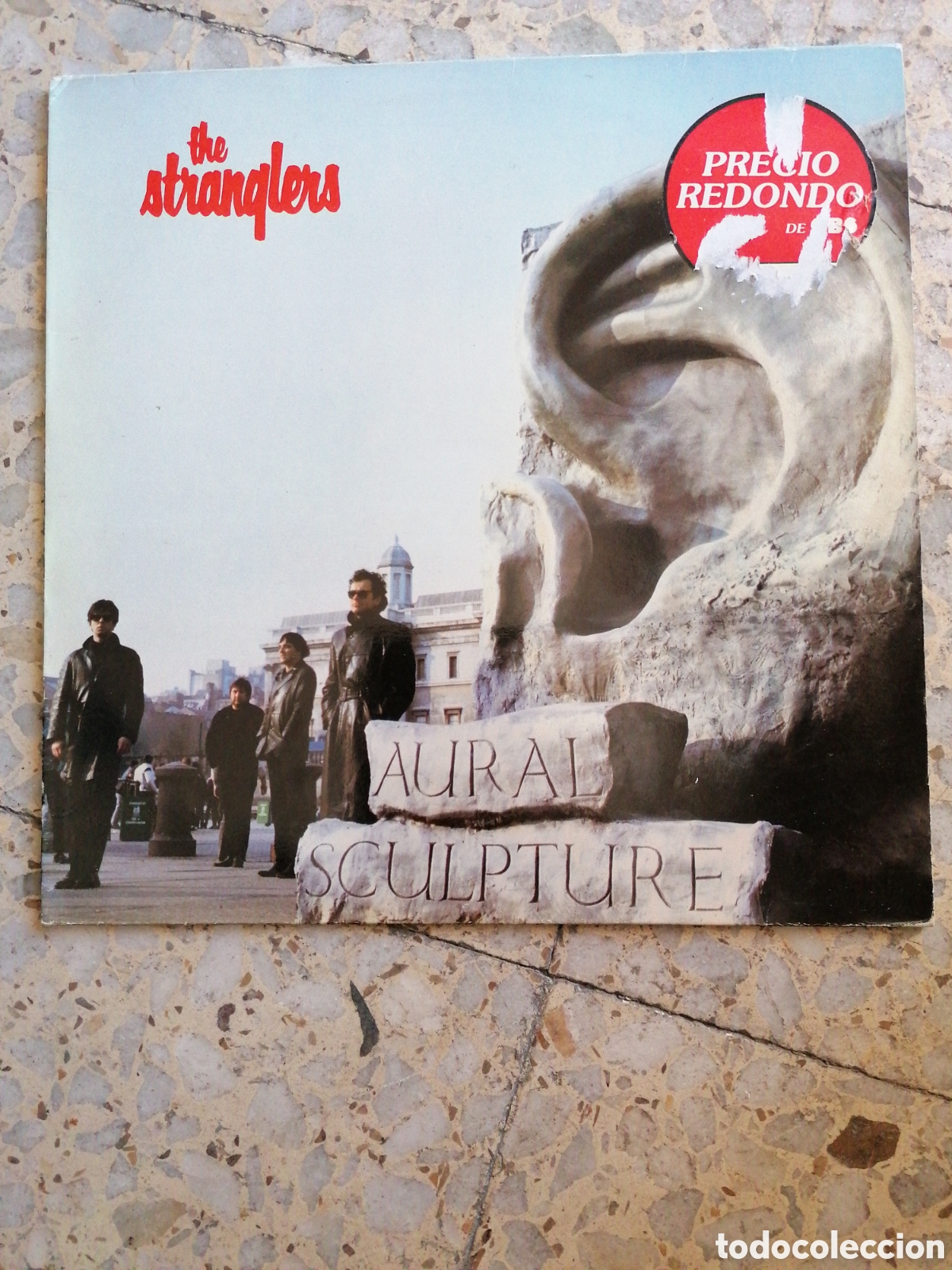 Discos de vinilo: LP THE STRANGLERS AURAL SCULPTURE 1987 ESPA&Ntilde;A