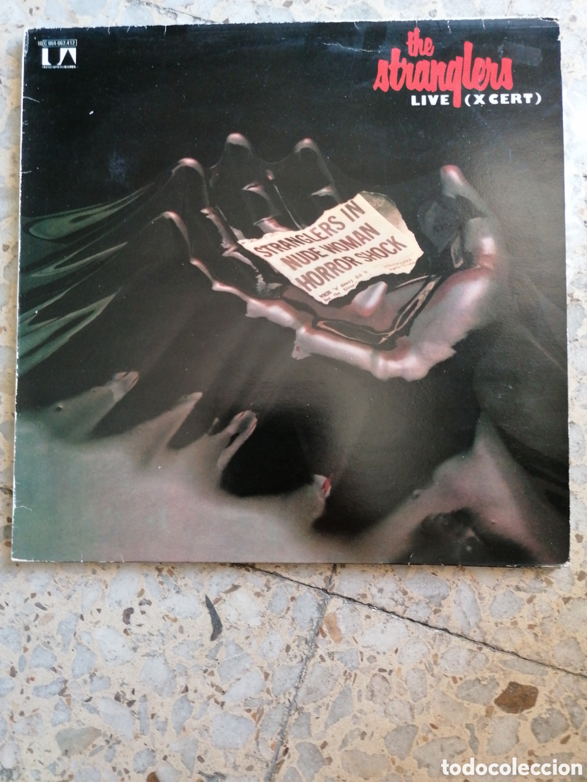 Discos de vinilo: LP THE STRANGLERS LIVE X CERT 1979 ESPA&Ntilde;A