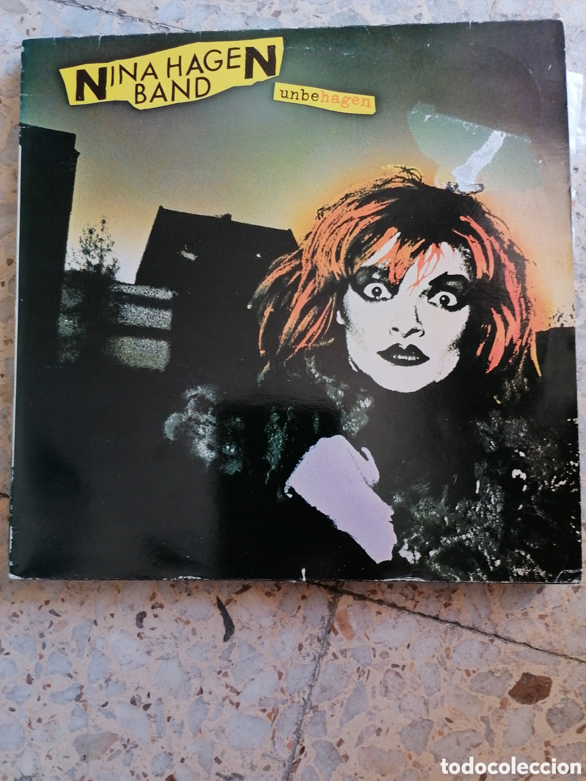 Discos de vinilo: LP NINA HAGEN UNBEHAGEN 1983 ESPA&Ntilde;A DISCO EX