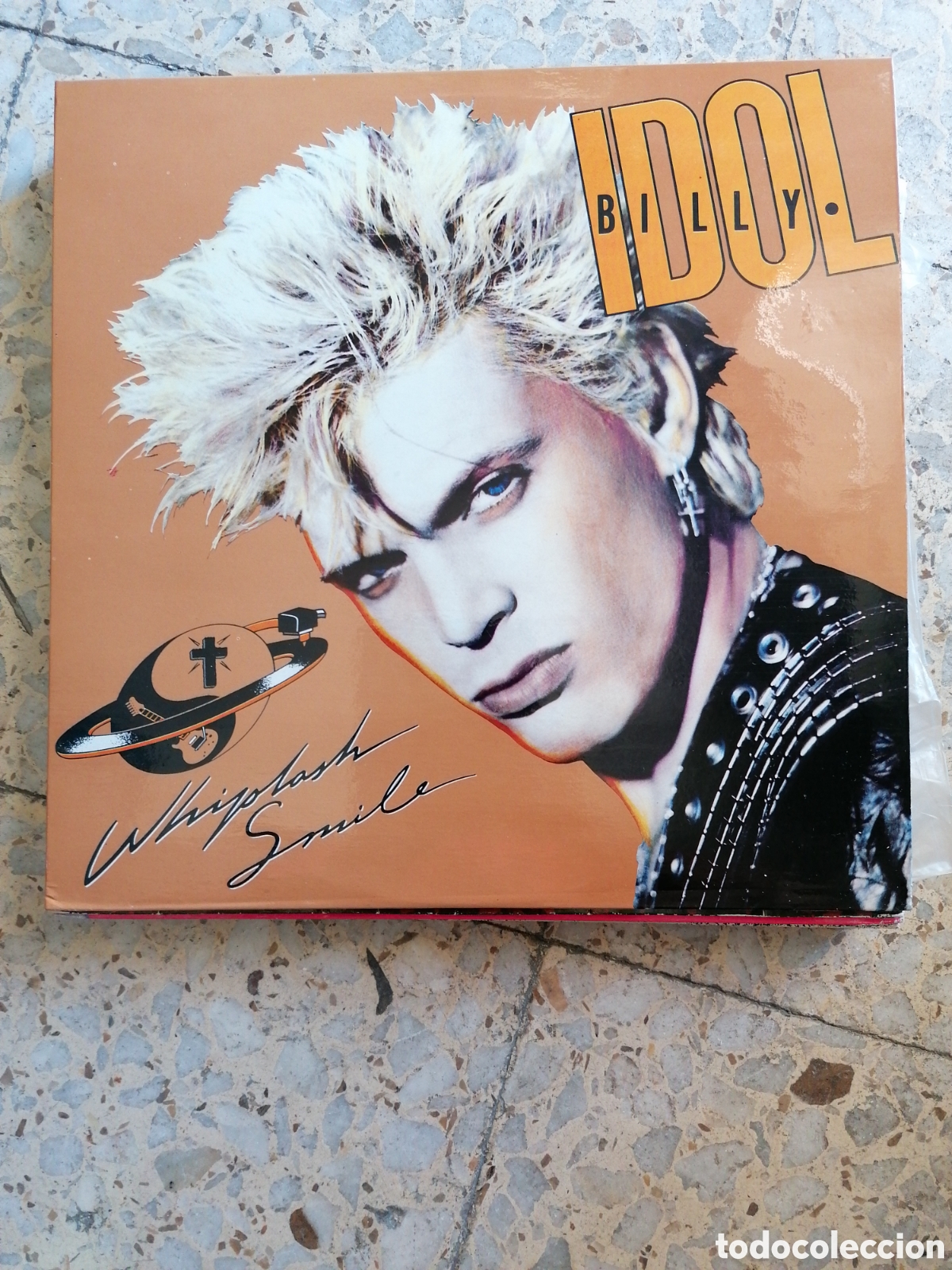 Discos de vinilo: LP BILLY IDOL WHIPLASH SMILE 1986 ESPA&Ntilde;A