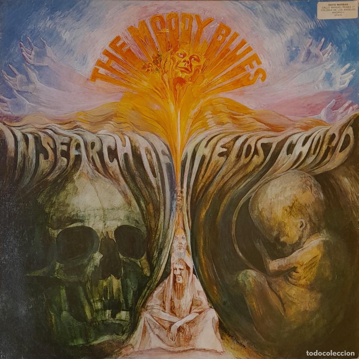 Discos de vinilo: The Moody Blues - In Search of the Lost Chord. DERAM 1968 Carpeta doble