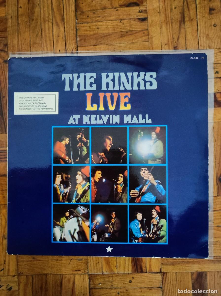 Discos de vinilo: The Kinks &ndash; Live At Kelvin Hall (LP) - Edici&oacute;n Espa&ntilde;a 1980 - Zafiro / PRT ZL-502