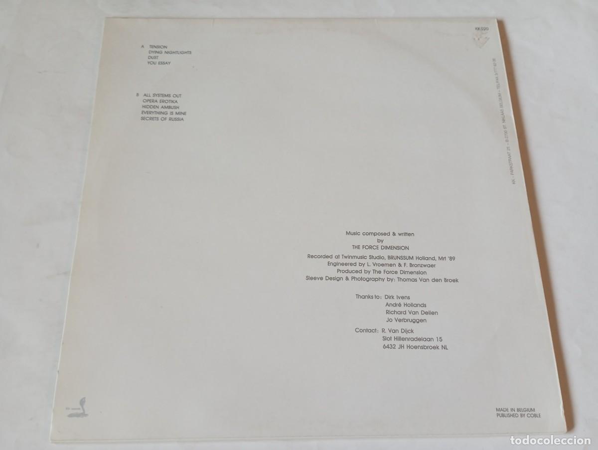 Discos de vinilo: The Force Dimension &ndash; The Force Dimension - LP - 1989 - Foto 2