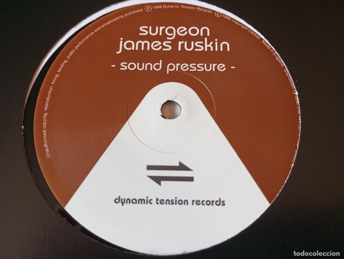 Discos de vinilo: Surgeon & James Ruskin &ndash; Sound Pressure - 2005