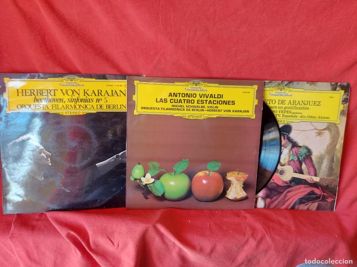 Discos de vinilo: 3- LP DEUTSCHE GRAMMOPHON ) CAJA N.&ordm; 5 - LP