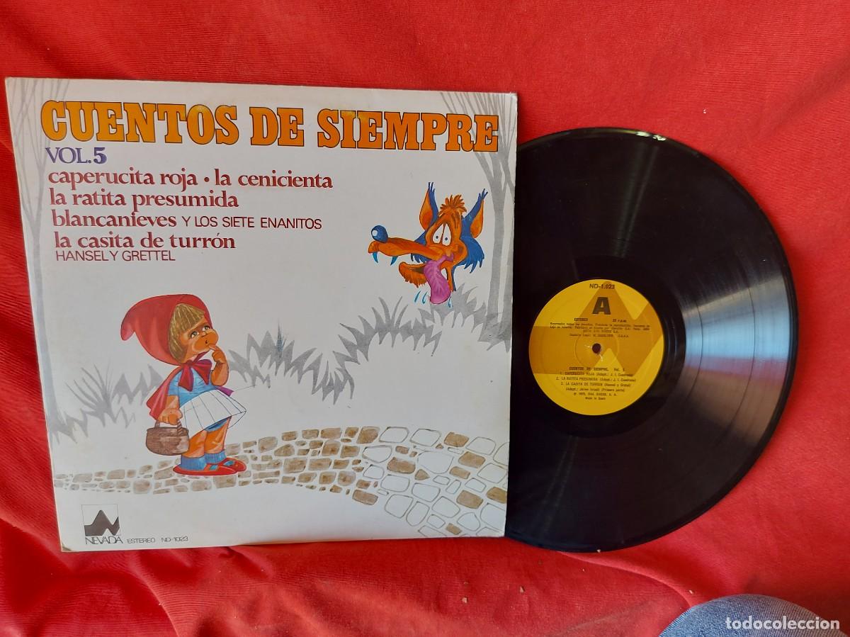 Discos de vinilo: LP CUENTOS DE SIEMPRE VOL.5 ( PEDIDOS M&Iacute;NIMOS 10 &euro; ) CAJA N.&ordm; 5 - LP