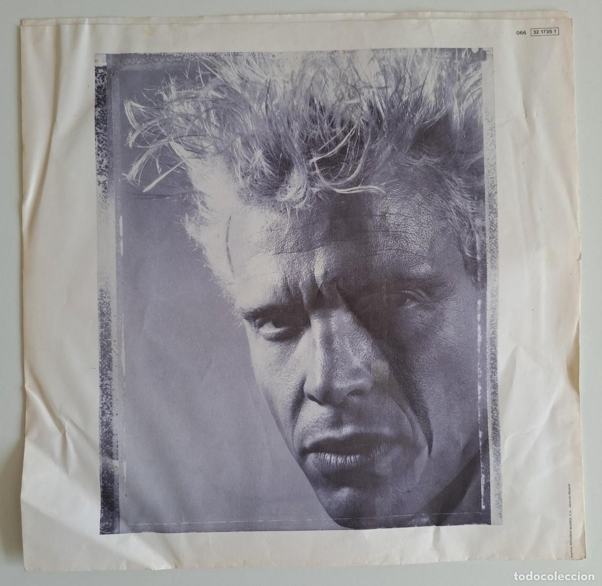 Discos de vinilo: BILLY IDOL - CHARMED LIFE (ITALY 1990) - SOLO ENCARTE CON AUTOGRAFO