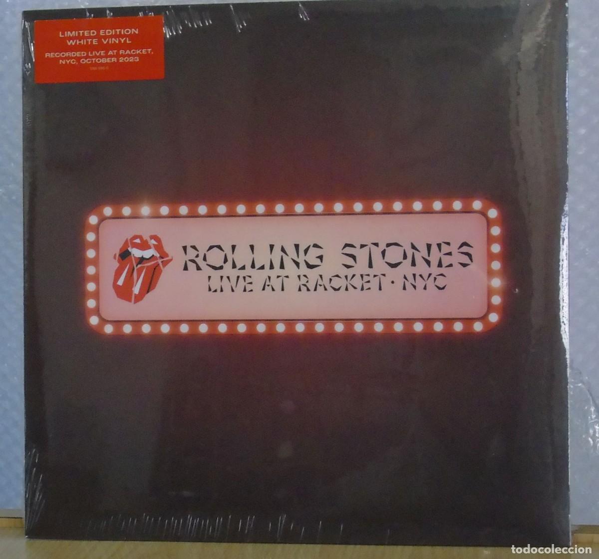 Discos de vinilo: The Rolling Stones - Live At Racket &middot; NYC LP Europa 2024 vinilo blanco PRECINTADO
