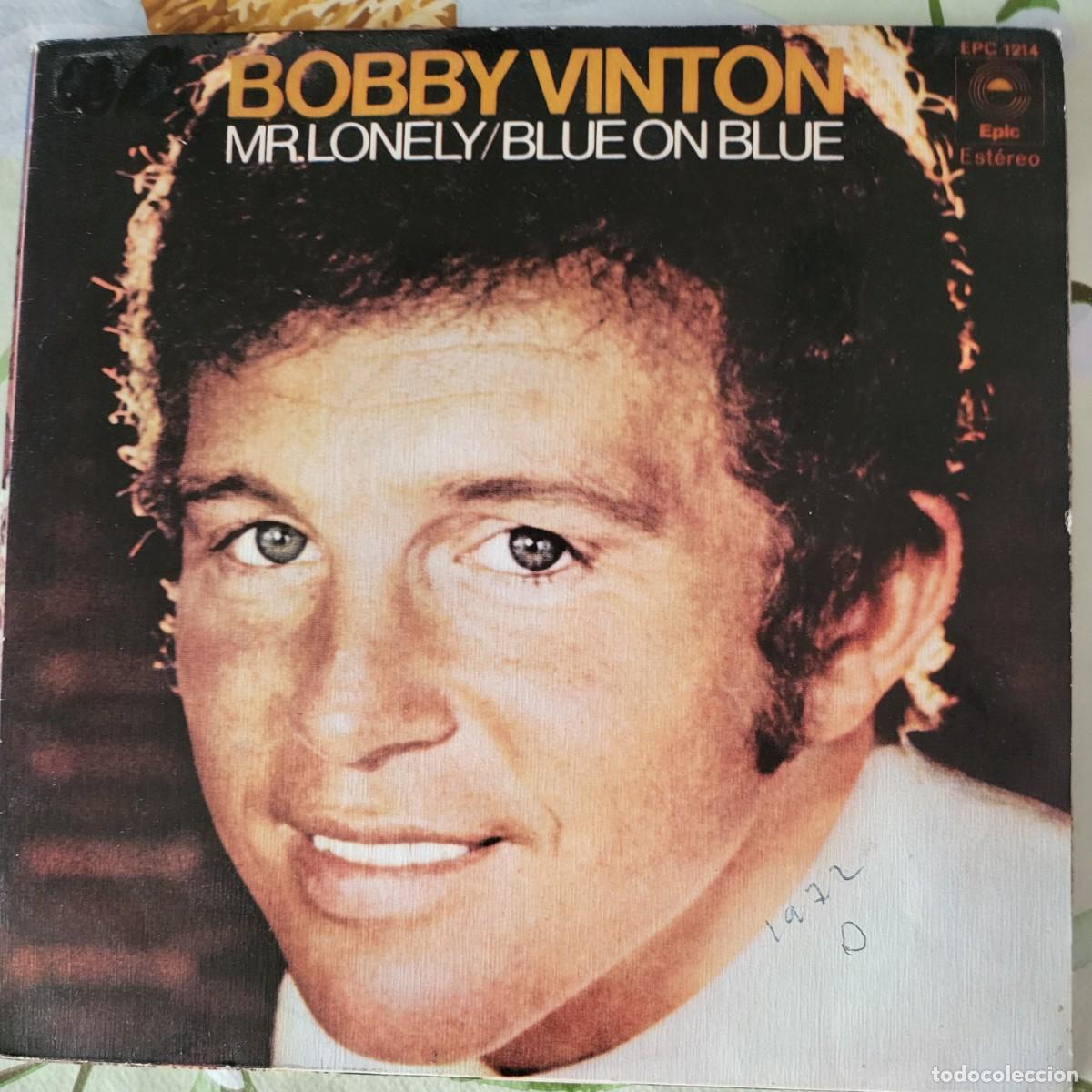 Discos de vinilo: Bobby Vinton single sello Epic editado en Espa&ntilde;a a&ntilde;o 1973...
