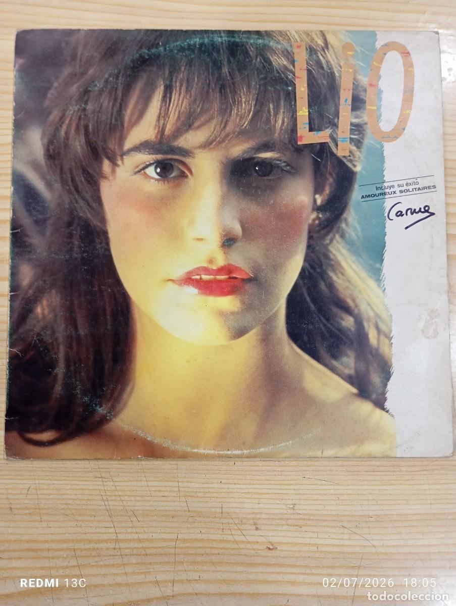 Discos de vinilo: Lp - LIO - LIO - Contiene - Amoureux Solitaires - Edicion Espa&ntilde;ola 1981
