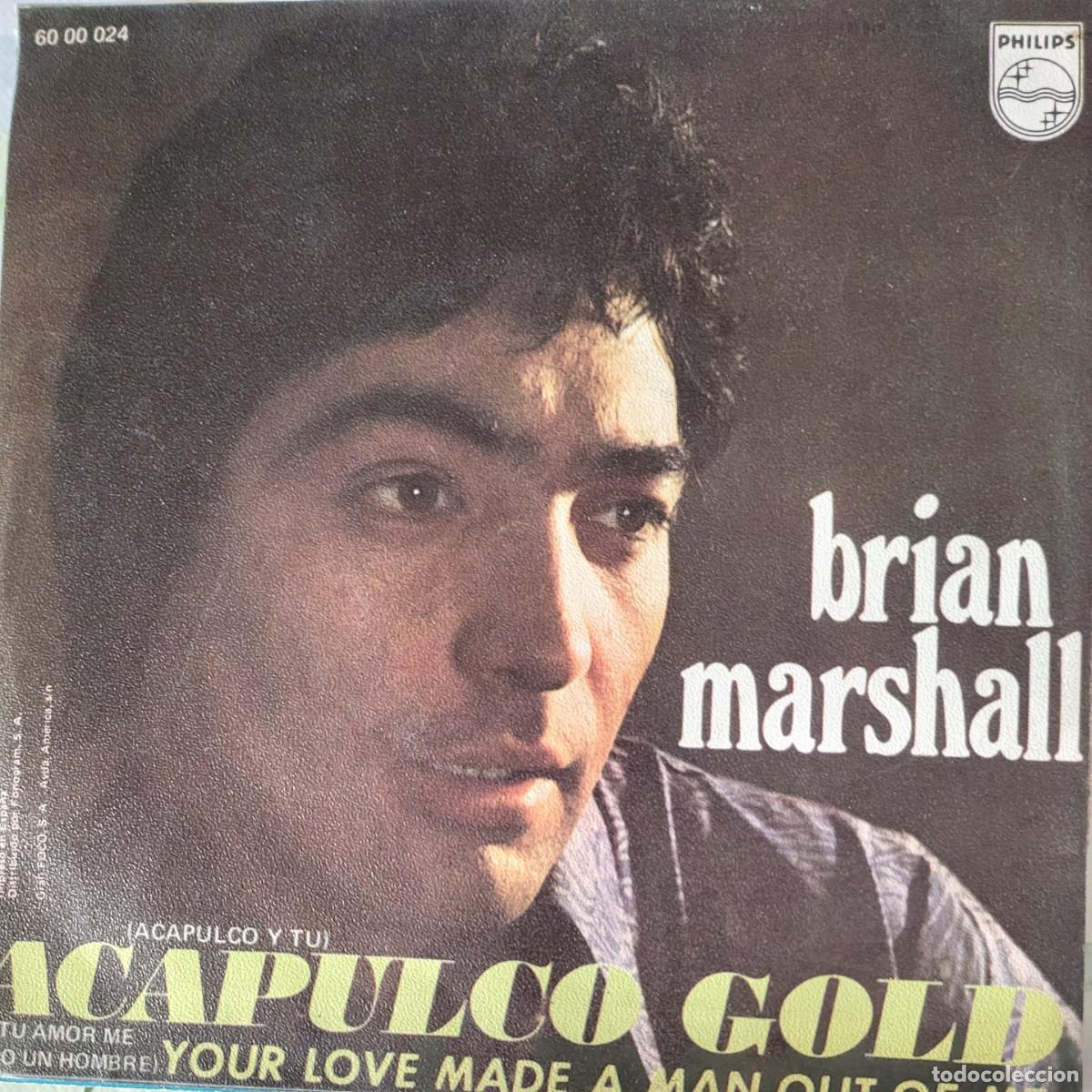 Discos de vinilo: Brian Marshall single sello Philips editado en Espa&ntilde;a a&ntilde;o 1971... - Foto 2