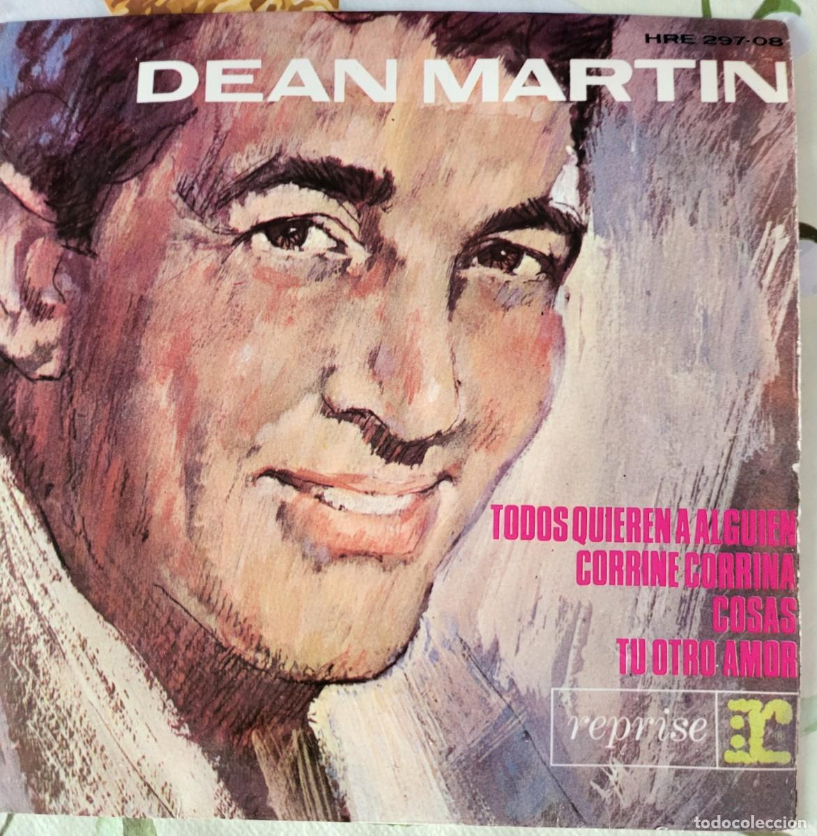 Discos de vinilo: Dean Martin Ep sello Hispavox editado en Espa&ntilde;a a&ntilde;o 1964...