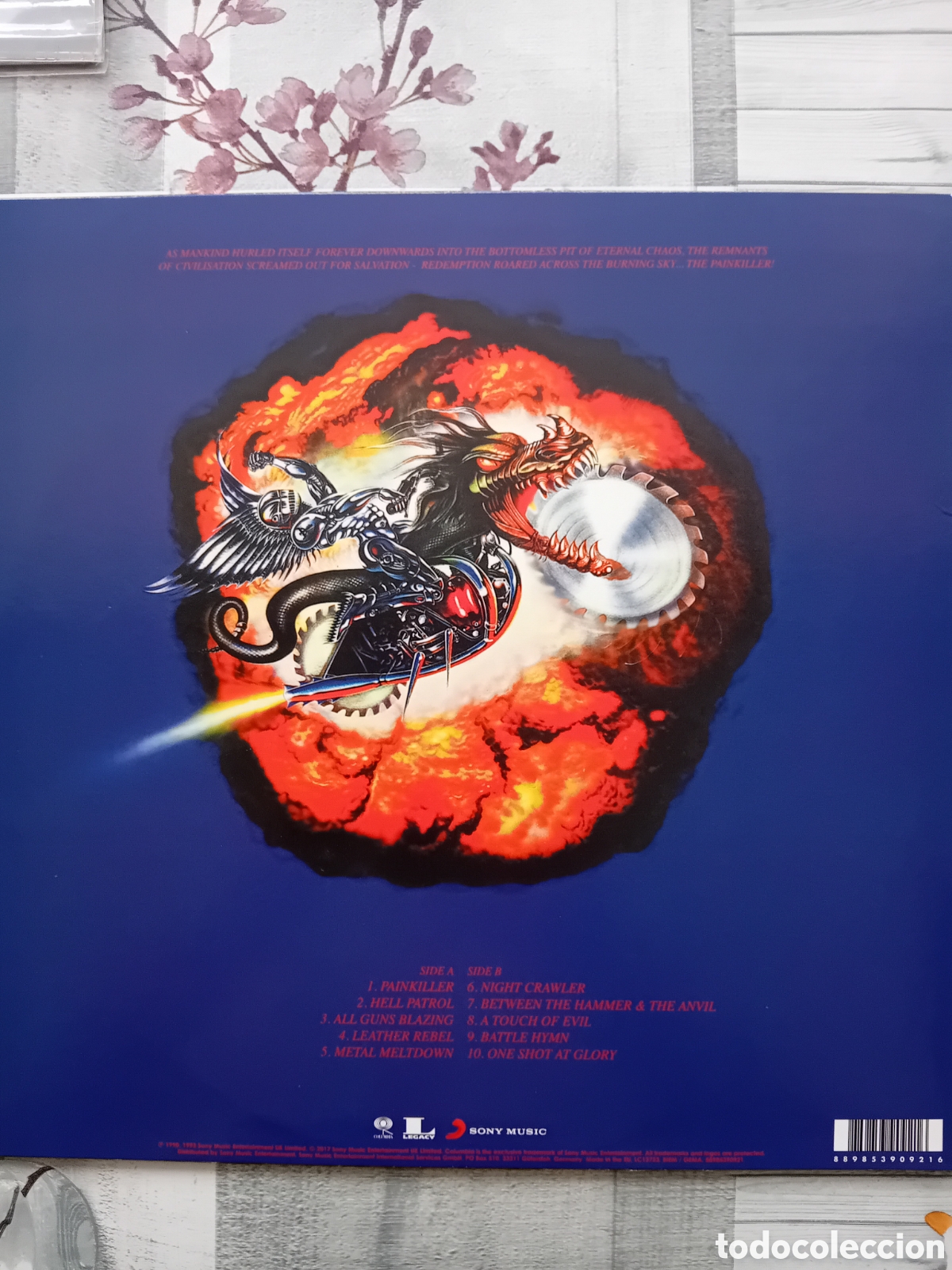 Discos de vinilo: JUDAS PRIEST. PAINKILLER. 2017 - Foto 2