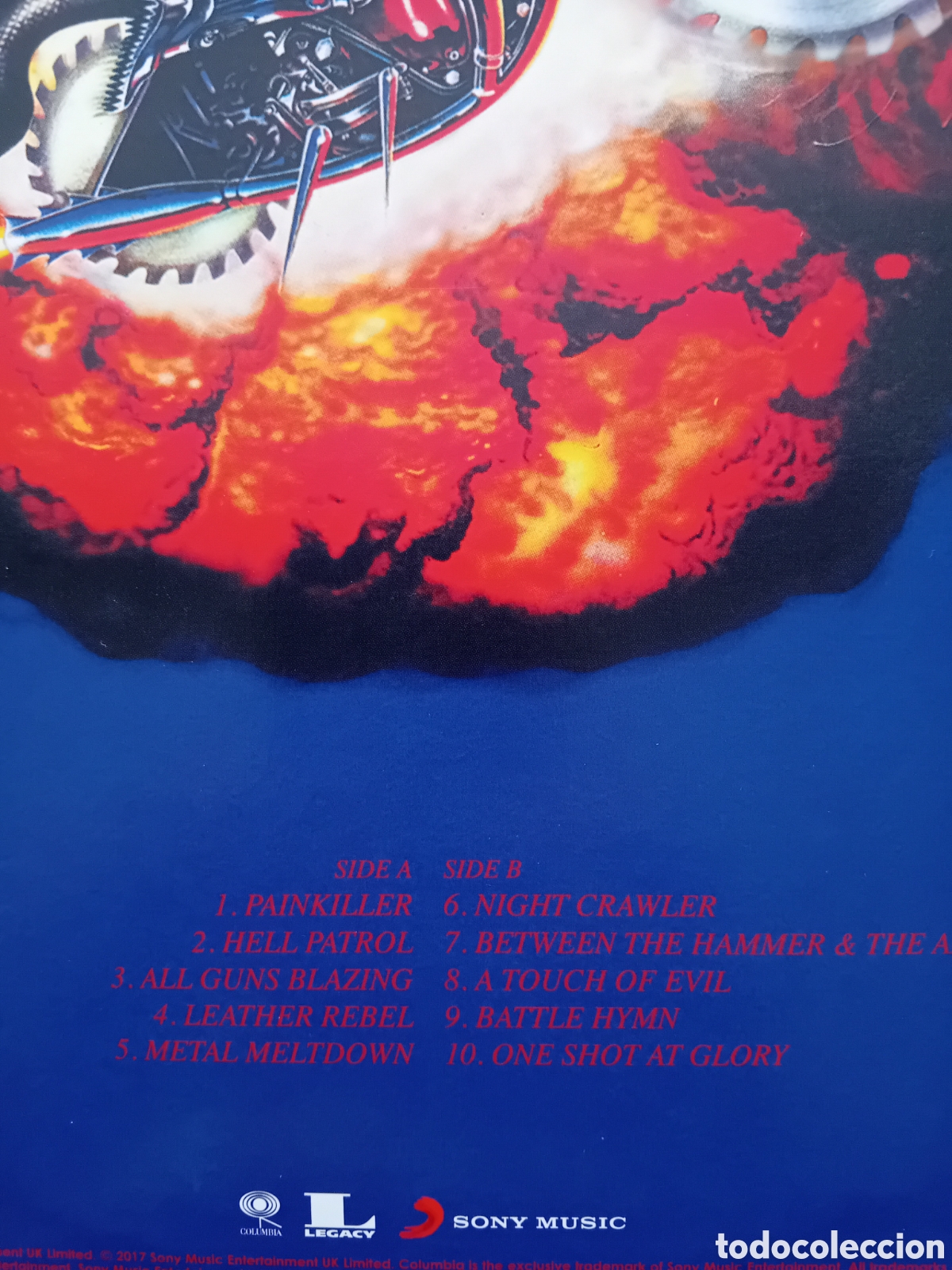 Discos de vinilo: JUDAS PRIEST. PAINKILLER. 2017 - Foto 3