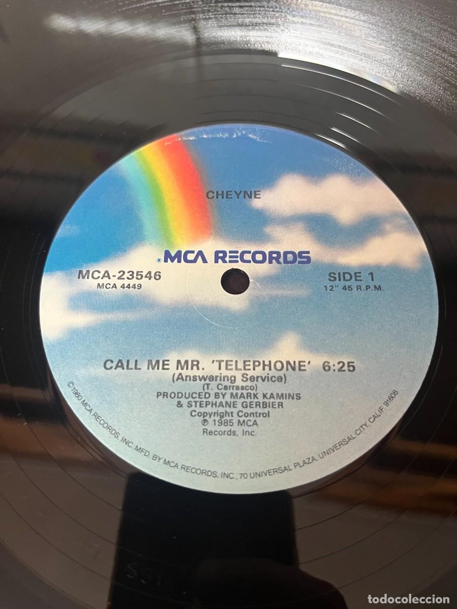 Discos de vinilo: Cheyne Call Me Mr Telephone - Foto 4
