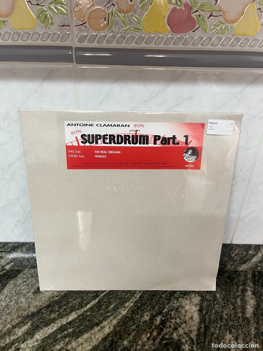 Discos de vinilo: Antoine Clamaran Superdrum Part. 1