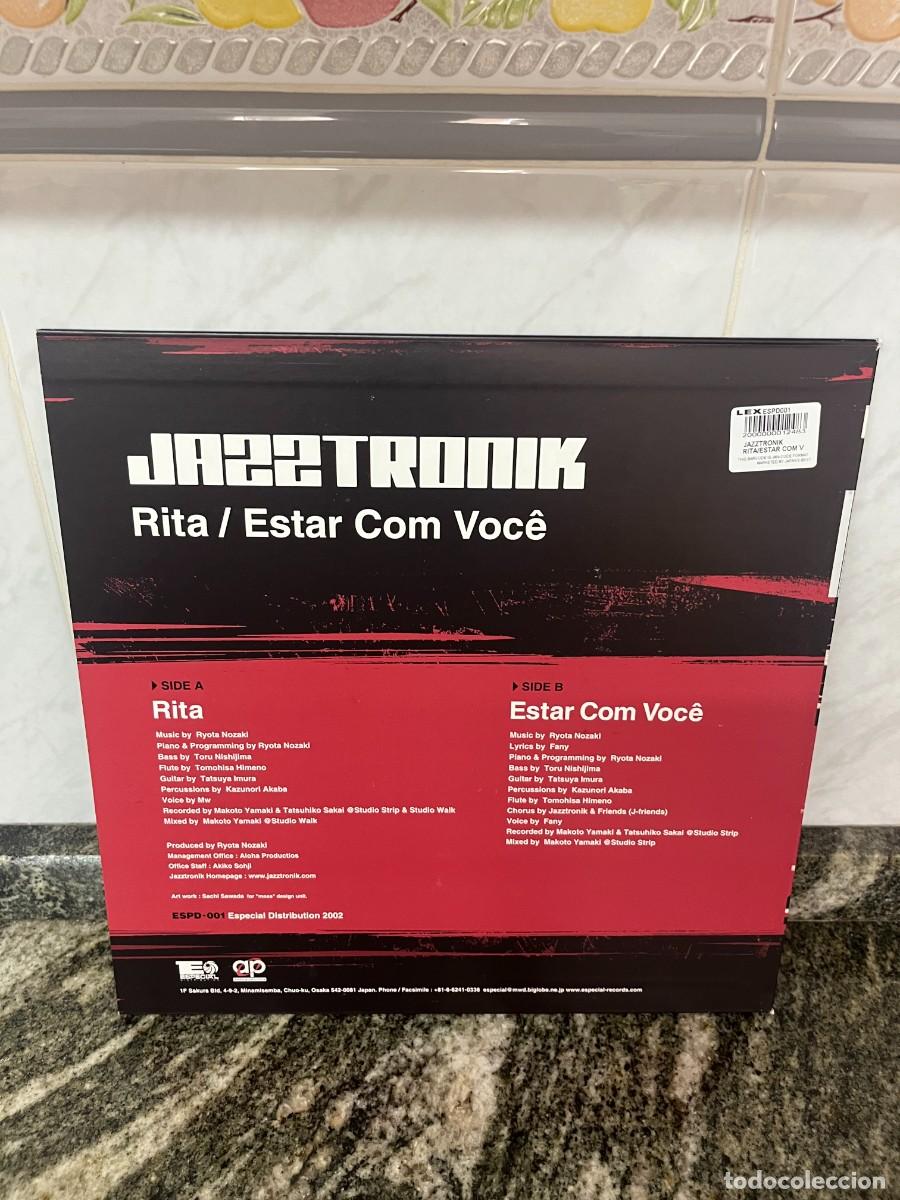 Discos de vinilo: Jazztronik Rita / Estar Com Voc&ecirc; - Foto 2