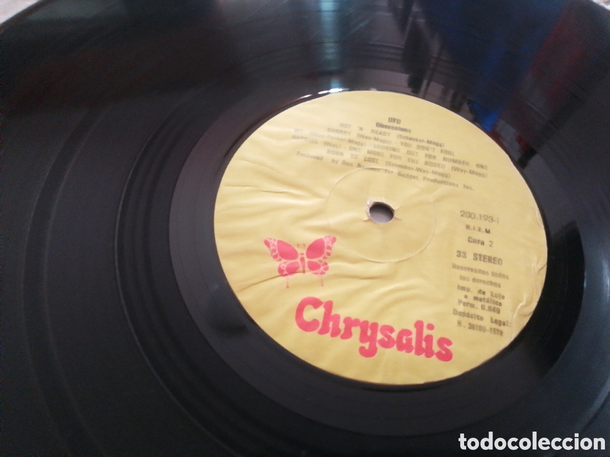 Discos de vinilo: UFO - OBSESSIONS - SPAIN - CHRYSALIS - LM - - Foto 3