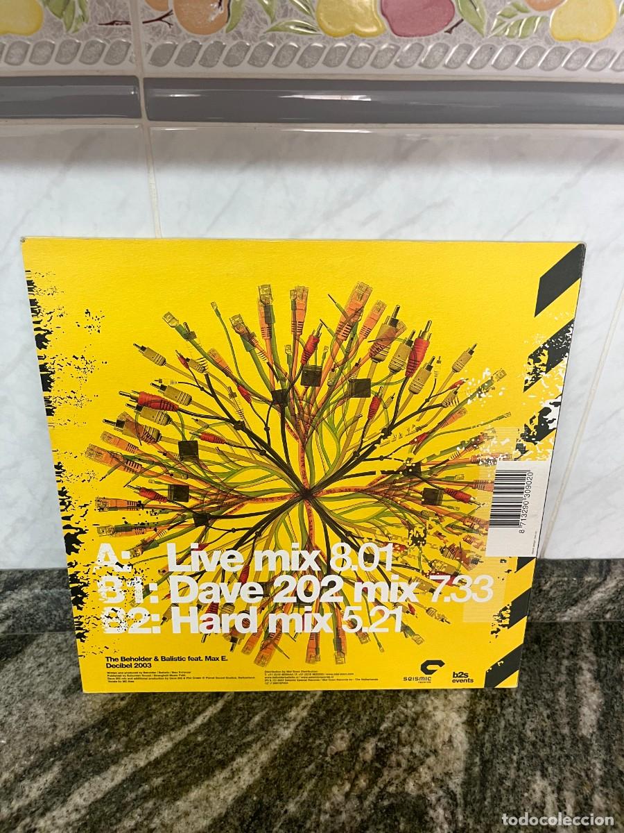Discos de vinilo: The Beholder & Balistic Feat. Max E. Decibel 2003 - Foto 2