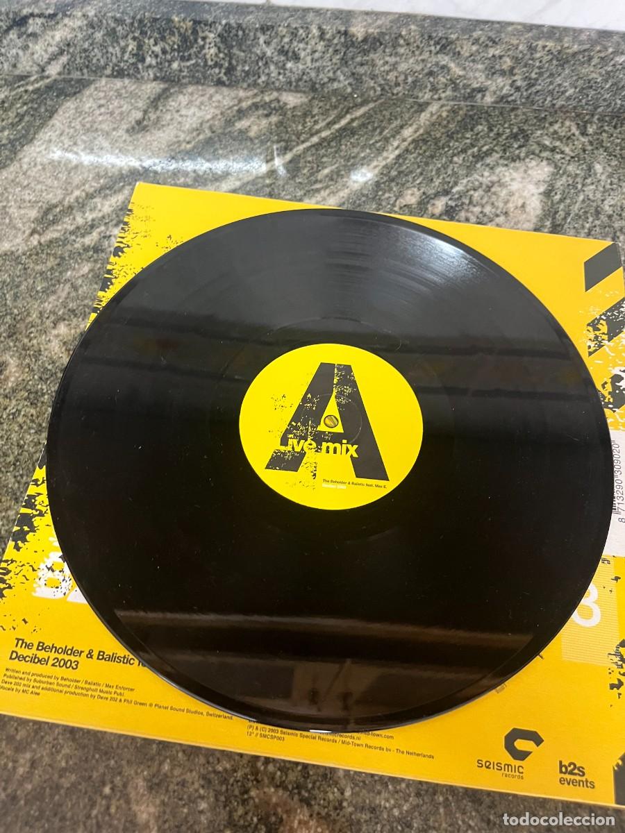 Discos de vinilo: The Beholder & Balistic Feat. Max E. Decibel 2003 - Foto 3