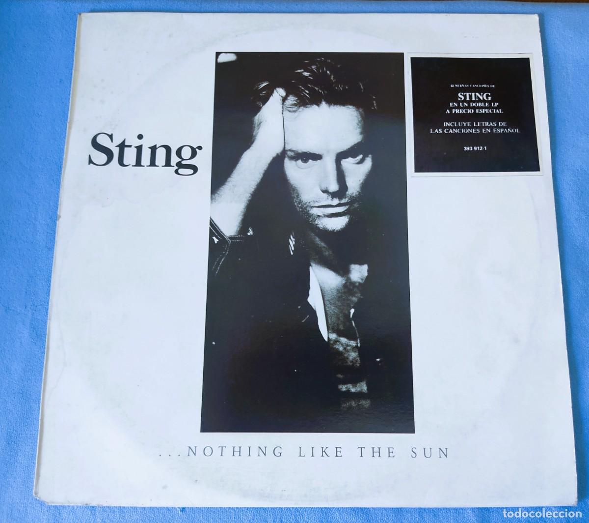 Discos de vinilo: DISCO LP DOBLE STING NOTHING LIKE THE SUN - Foto 1