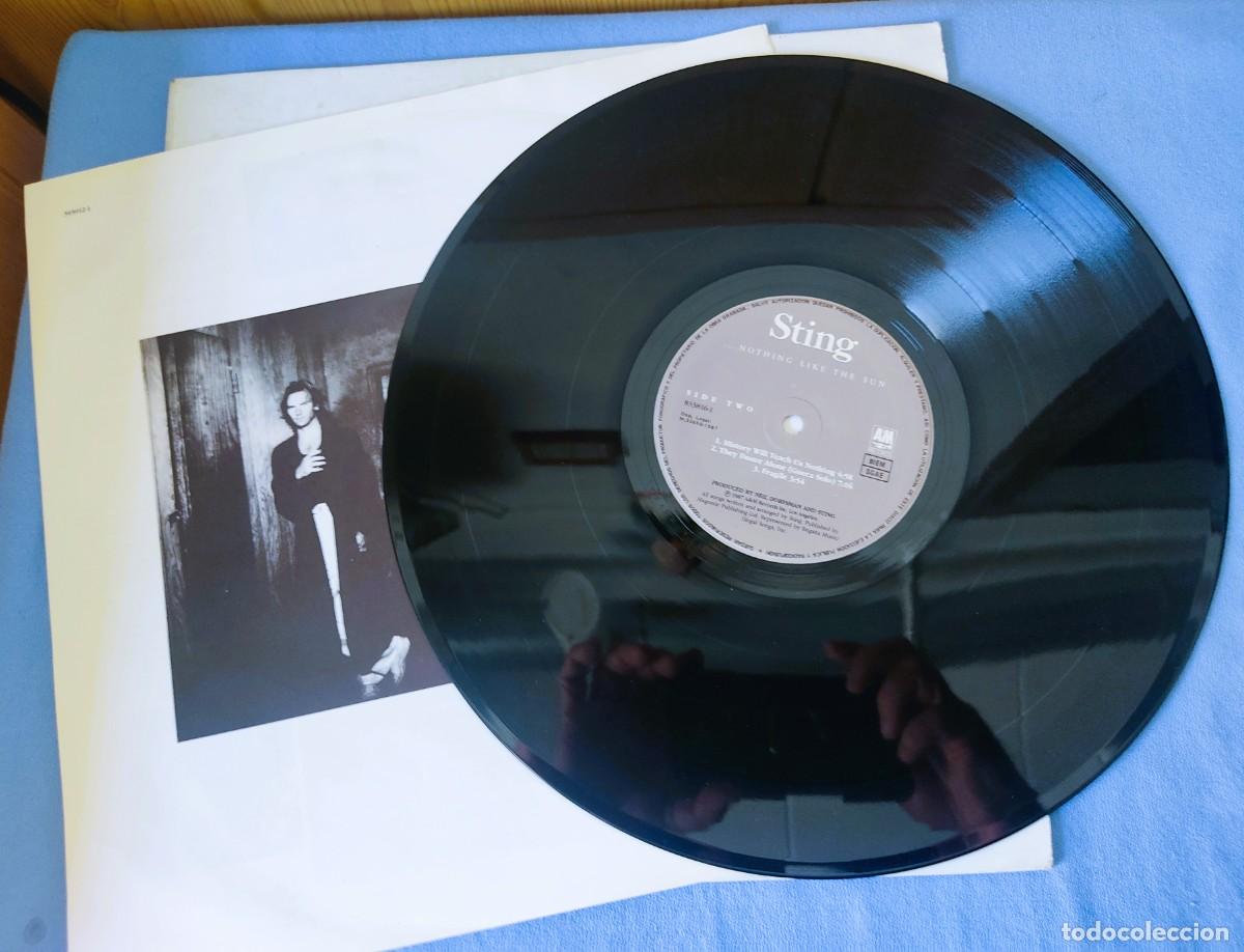 Discos de vinilo: DISCO LP DOBLE STING NOTHING LIKE THE SUN - Foto 5