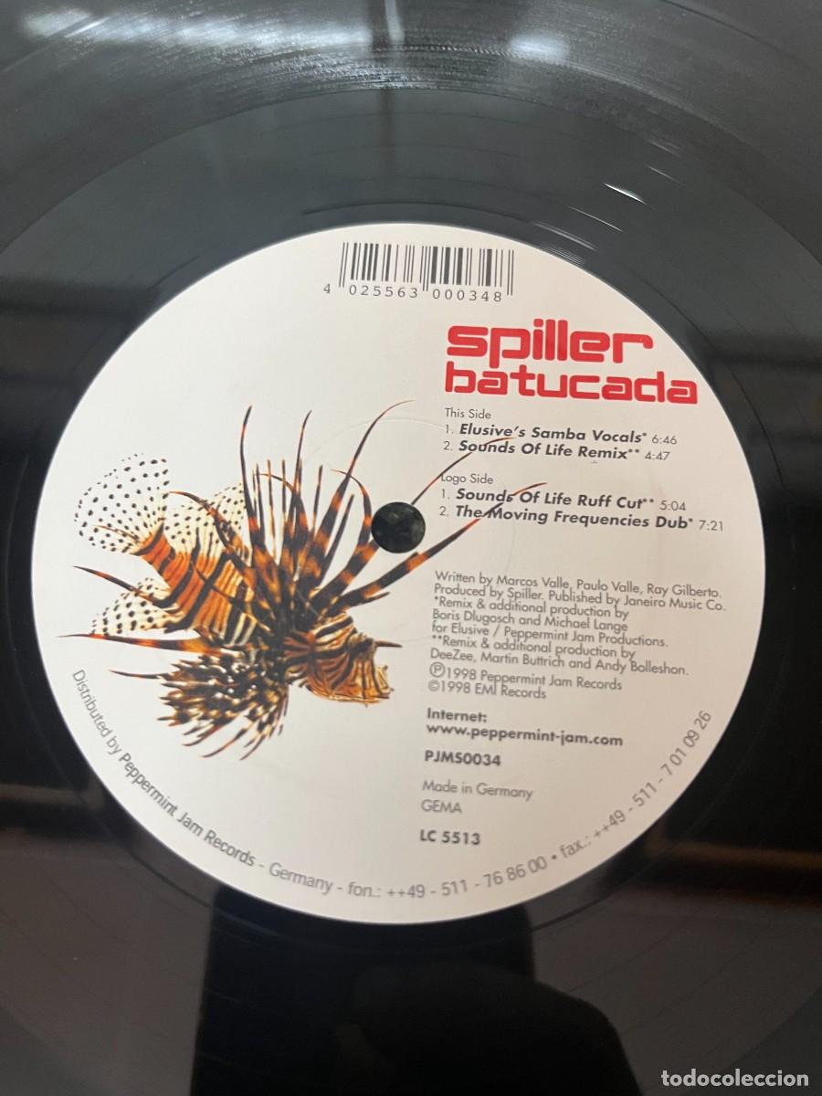 Discos de vinilo: Spiller Batucada Maxi - Foto 3