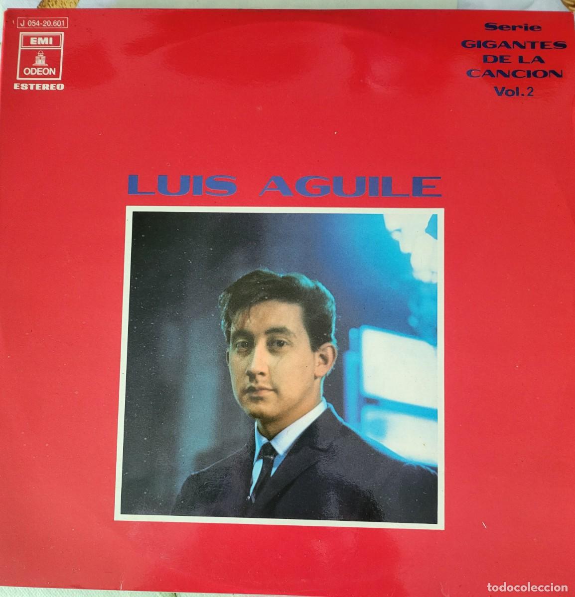 Discos de vinilo: Luis Aguile Lp sello Emi-Odeon editado en Espa&ntilde;a a&ntilde;o 1970...