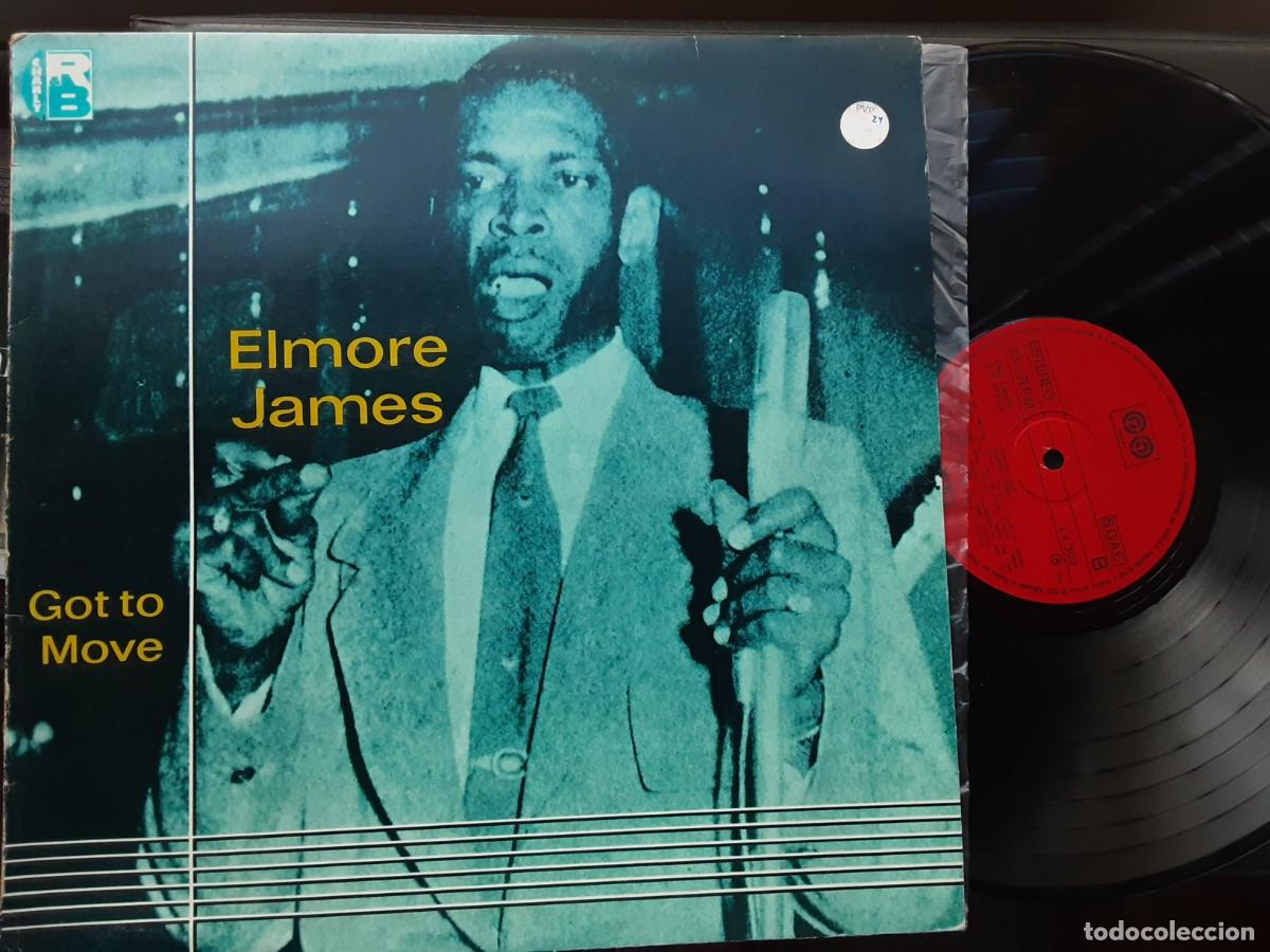 Discos de vinilo: Lp ELMORE JAMES. GOT TO MOVE, primera edici&oacute;n espa&ntilde;ola