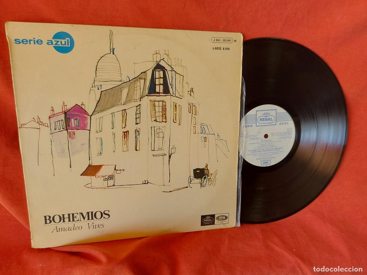 Discos de vinilo: LP SERIE AZUL BOHEMIO ( PEDIDOS M&Iacute;NIMOS 10 &euro; ) ) CAJA N.&ordm; 5 - LP